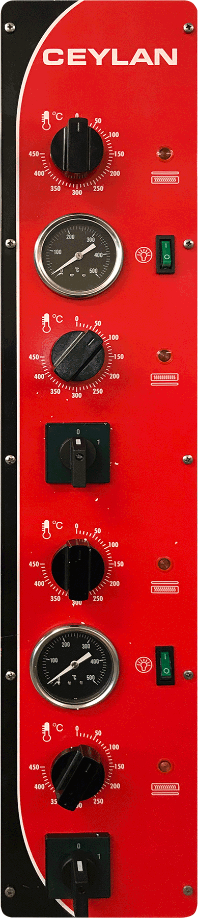 CEYLAN Pizzaoven 4 + 4 × 30 cm – Analoog – Elektrisch (Aanbieding) - Afbeelding 2