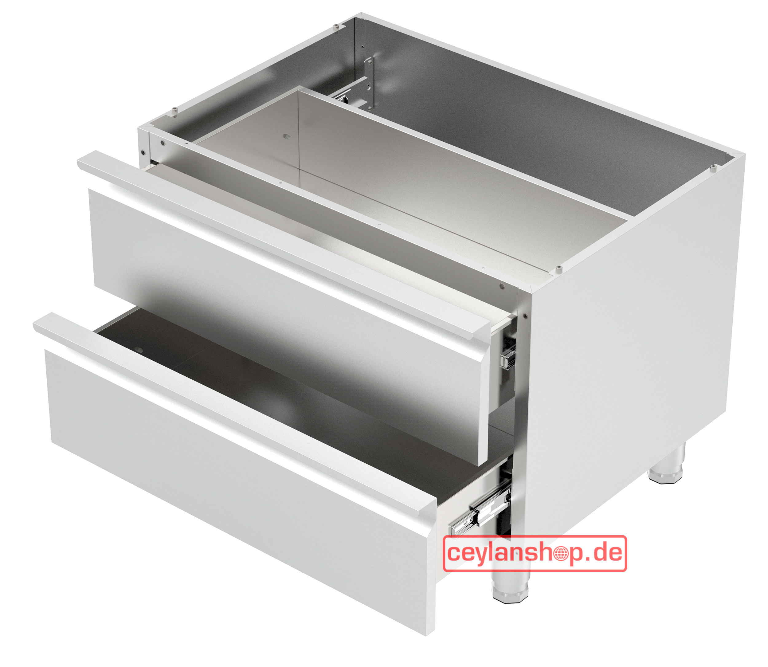 Ladekast - 2 lades 60 x 60 cm