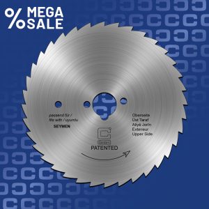 Speciale aanbieding: Seymen cirkelmes Ø 90mm - gekarteld