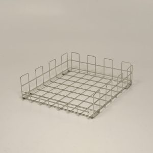 Standaard roestvrijstalen mand voor het afwassen van potten