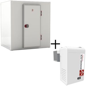 Montage koelcel T° -5° +15° bestaat uit :