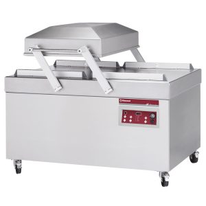 Vacuümmachine, dubbelkamer 620x750xh210 mm.