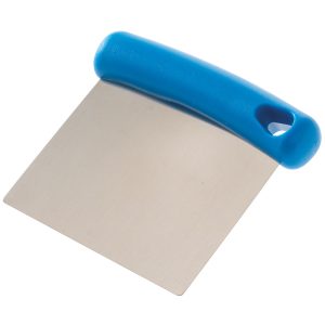 Deegsteker met flexibel roestvrijstalen blad 80x115