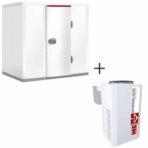 Montage vriescel T° -15° -25° bestaat uit: