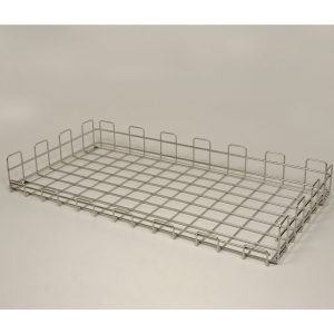 Standaard roestvrijstalen korf voor pannenwas