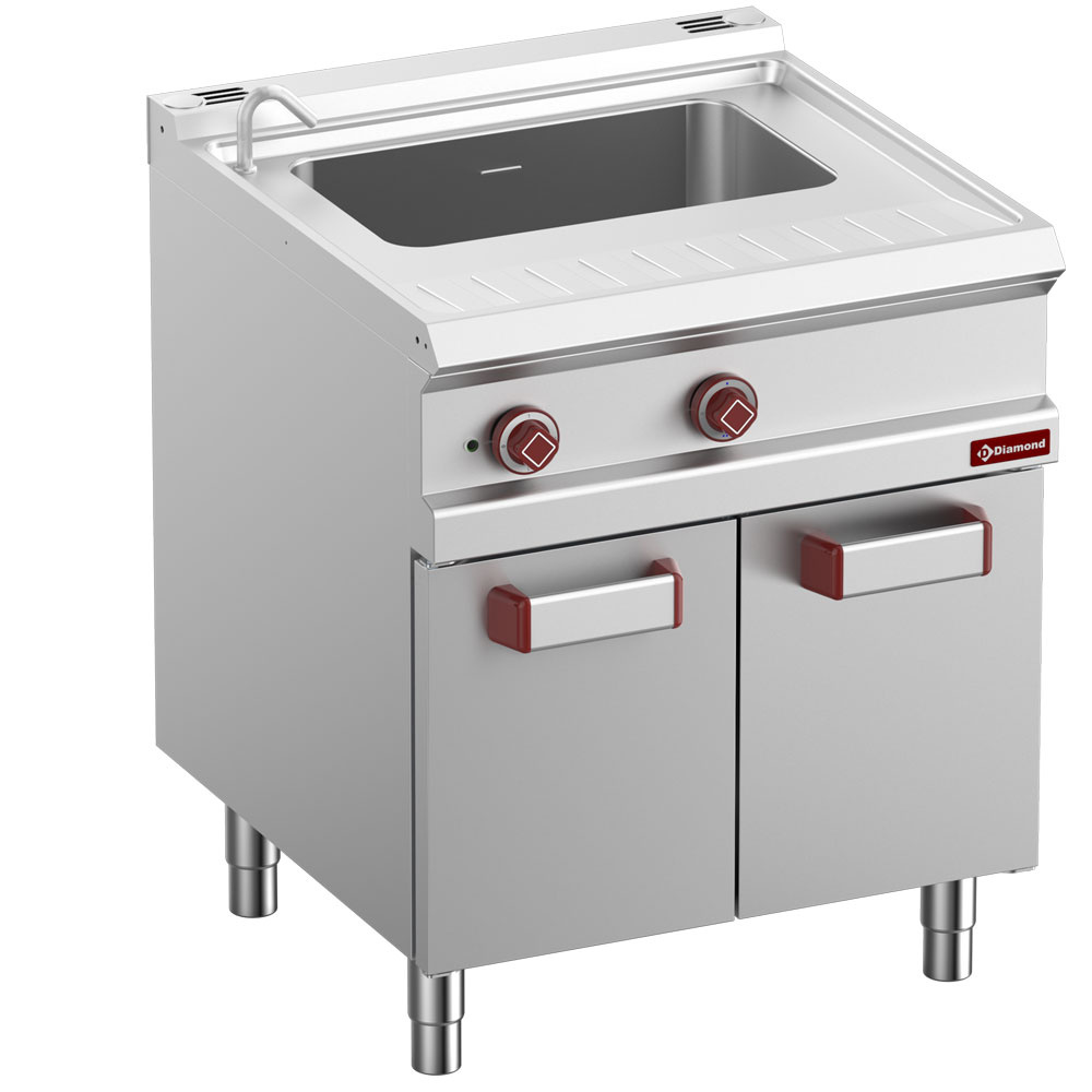 Elektrische pastakoker 1 bak 40 liter (zonder manden), op onderkast