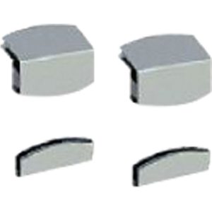 Kit van 2 bevestigingen voor voorruit "breath barrier" (4 stuks)