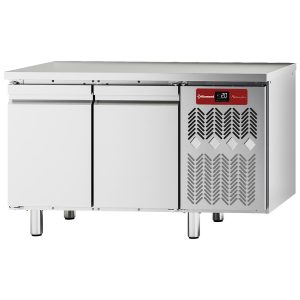 Geventileerde koelwerktafel, 2 deuren GN 1/1