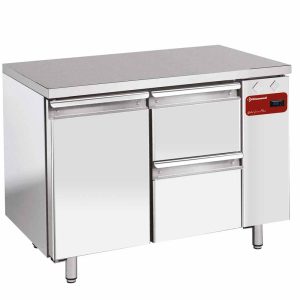 Koelwerktafel bestaande uit :