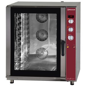 Elektrische convectieoven 11x EN (GN) met automatische bevochtiger