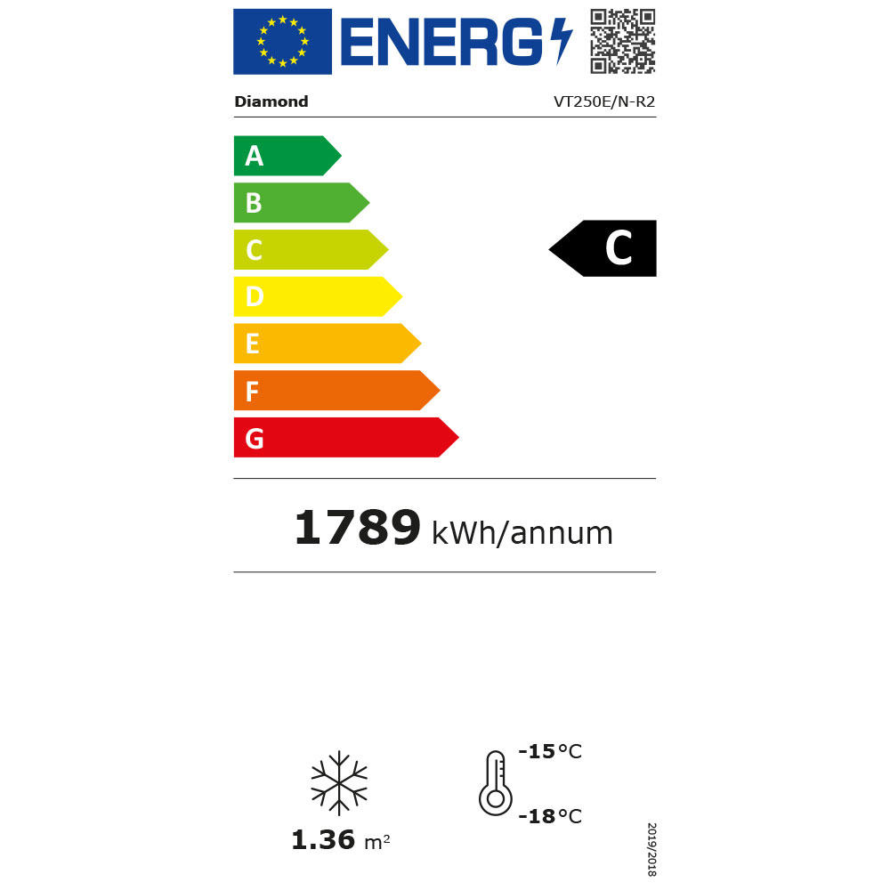 Panoramische diepvriezer 2 compressoren, 2 temperaturen - Afbeelding 2