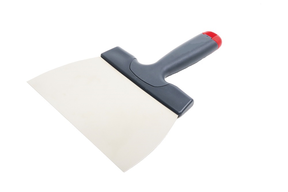 Vierkante spatel RVS 24 cm