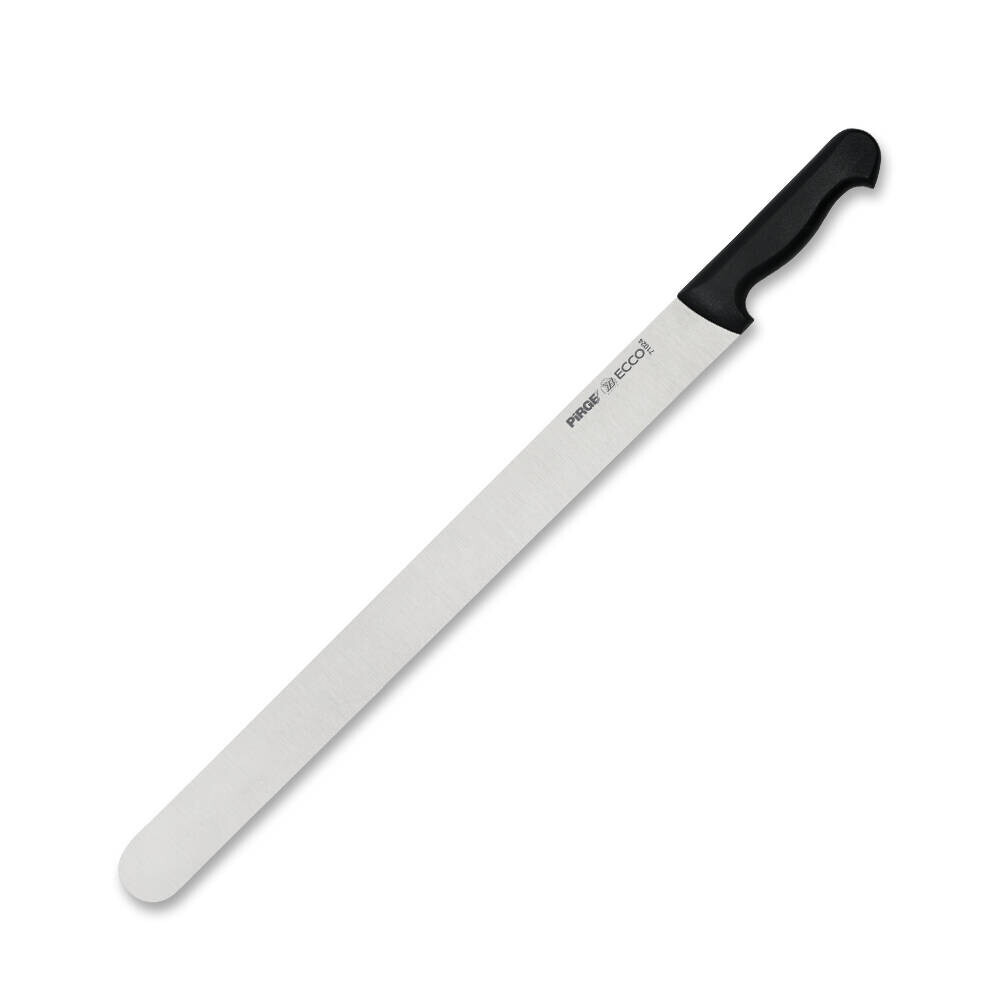 Döner-/ Kebabmes L 55x4,5 cm Zwart handvat