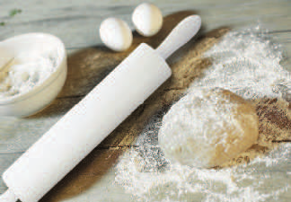 Deegroller Ø 7,5 x 33 cm van kunststof Merdane