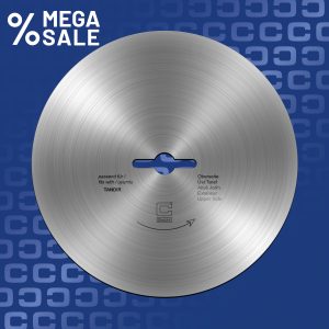 Speciale aanbieding cirkelmes voor döner- / gyrosmes Tandir Ø 100mm - glad aanbod