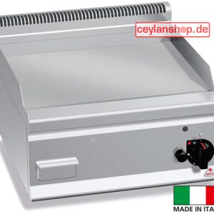 Elektrische bakplaat glad Bertos Plus 600