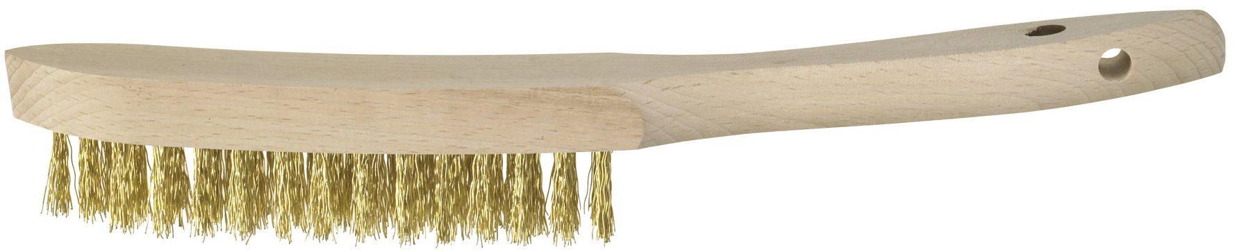 Grill- bakplaat reinigingsborstel messingdraad 14 cm