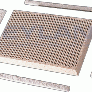 POTIS branderplaat met afdichtstrips – 130 × 92 mm – 6 stuks – 110 g