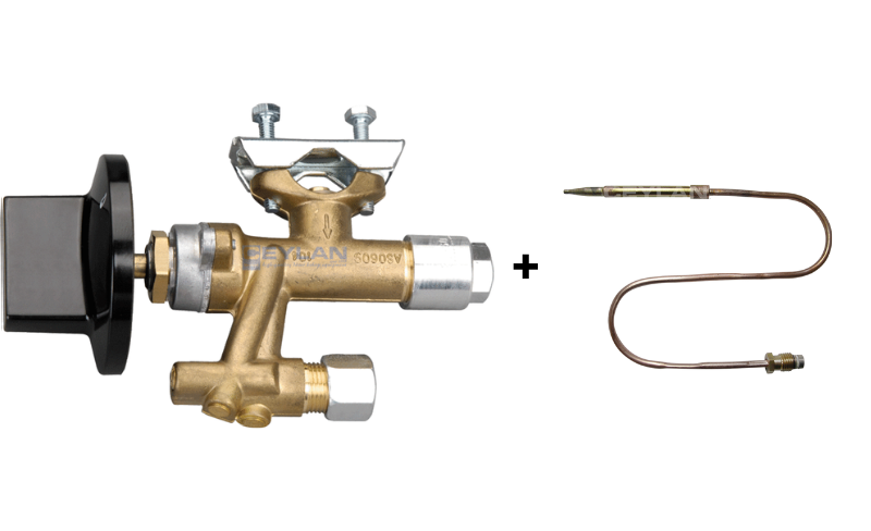 POTIS Gaskraan "Propaan" 50 mbar