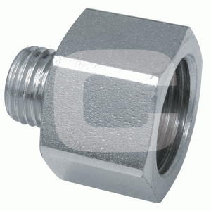 GOK Rechte opschroefkoppeling -aansluiting: RVS 8 x G 1/2