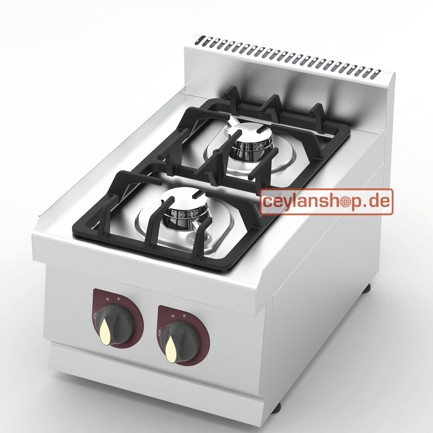 CEYLAN Gasfornuis – 2 branders (13 kW) – 20 mbar