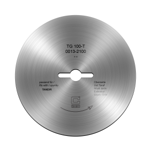 Compatibel cirkelmes Ø 100 mm – Glad, geschikt voor Tandir