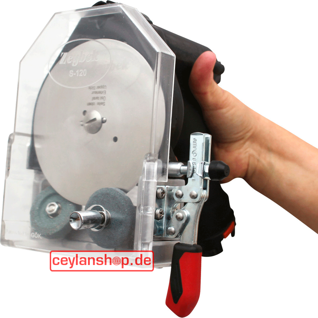 Slijpapparaat voor Tandir cirkelmes 120 / Zeybek / Automatisch slijpen