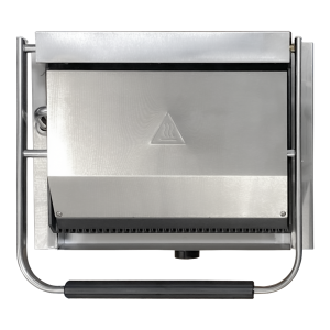 Contactgrill 41 cm (Medium) – geribbeld boven & onder, roestvrijstalen behuizing, 2800 W