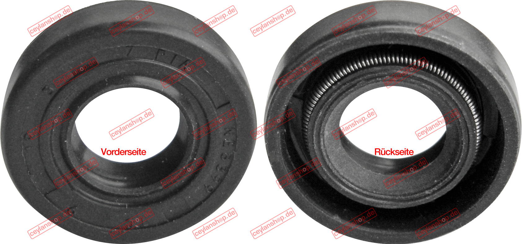 Oliekeerring voor Tandoor 9 x 19 x 5 mm