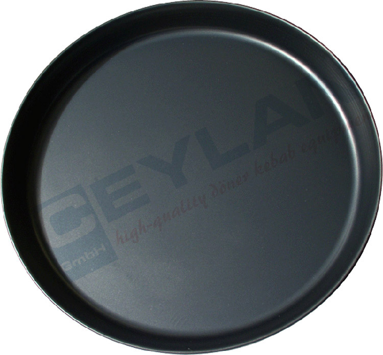 Pizzaplaat, blauwstaal Ø 36 (34) cm x 2,5 cm speciale aanbieding