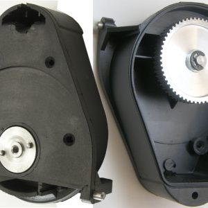 Behuizing voorstuk m. aandrijfwiel groot voor 120 Tandir II