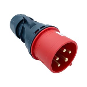 CEE-stekker 32 A – 5-polig, 400 V, IP44, spatwaterdicht