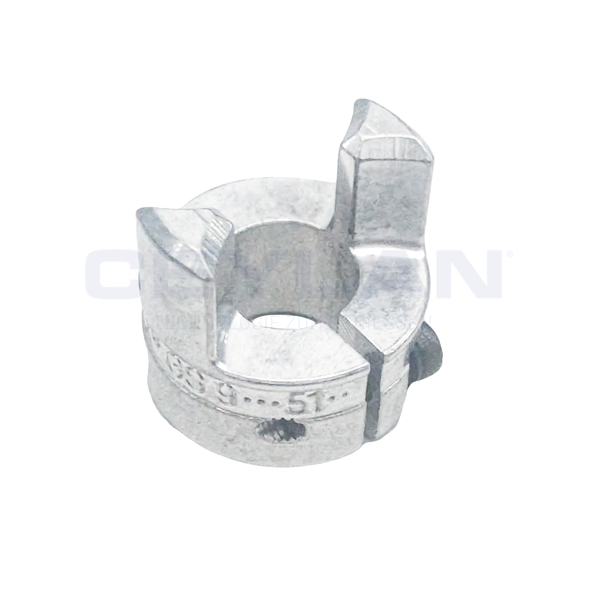 Klemnaaf 10 mm voor kopstuk - Rotex GS 9- voor Devran