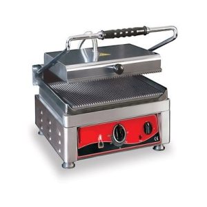 CEYLAN Contactgrill KG2525E 25 × 25 cm – boven & onder geribbeld, 1,75 kW, 230 V