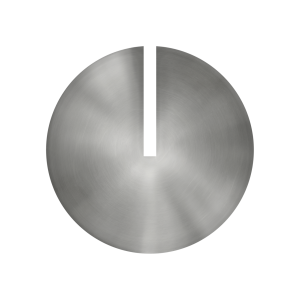 Spiesbord met sleuf 25 cm