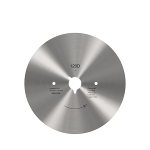 Speciale aanbieding cirkelmes voor döner- / gyrosmes Dost Ø 120mm - glad