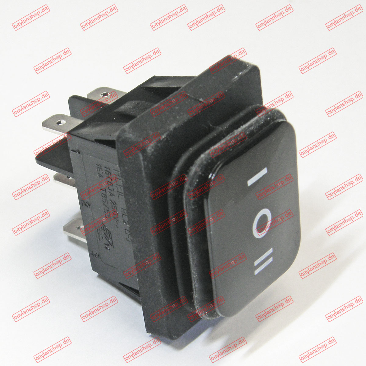 SCHAKELAAR 2-POLIG ZWART voor KLG dönergrill