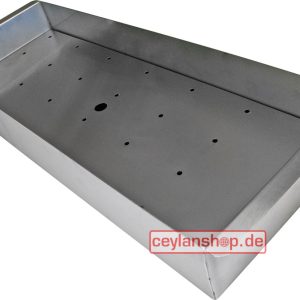 Saladebak 19 x 50 x 7 cm /roestvrij staal/ voor saladebar