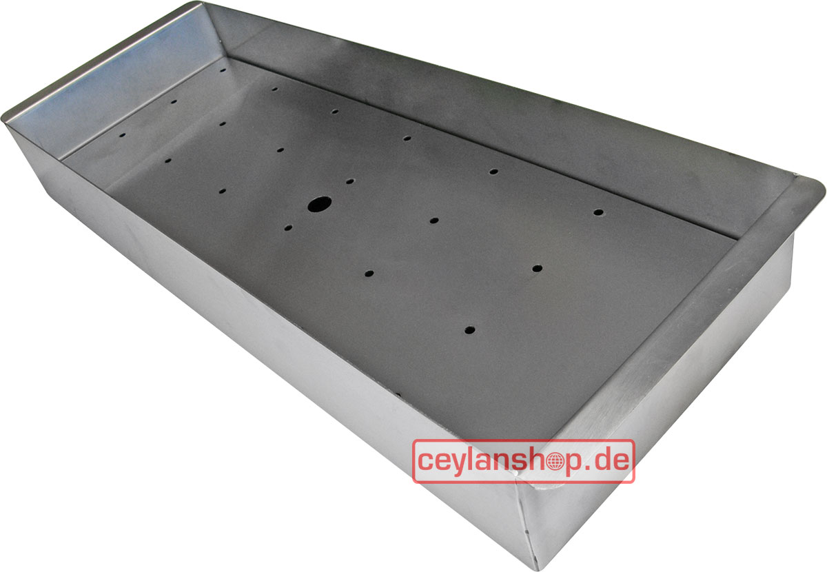 Saladebak 19 x 50 x 7 cm /roestvrij staal/ voor saladebar