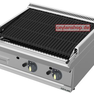CEYLAN Gaslavasteengrill - 18 kW - 80x70cm - 700 Serie - 50mbar