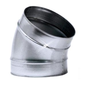 Buiging 15 graden 125 mm