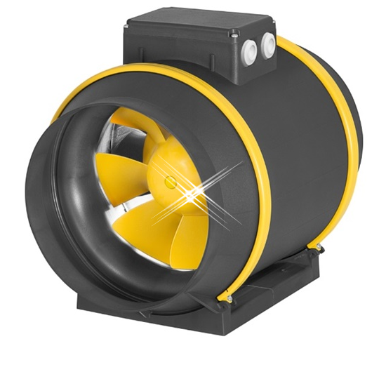 Etamaster buisventilator 1220 m3/h – 3 afzuiginstallaties (EM 200 E2M 01)