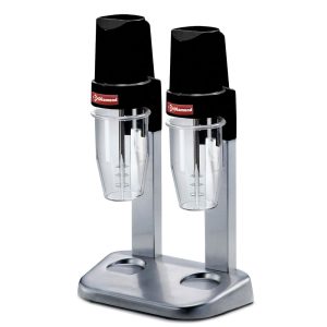 Milkshakemachine, 2x 650 cl. Lexan bekers