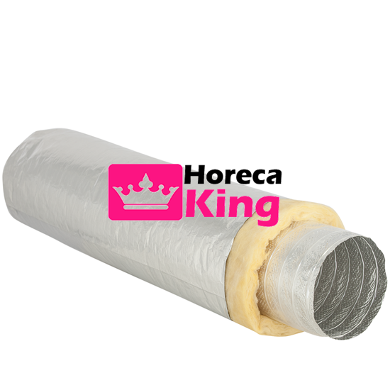 Geïsoleerde flexibele slang 127 mm - Afbeelding 2