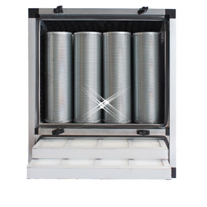 compacte geurfilterkast 1500 m3/h – zonder motor