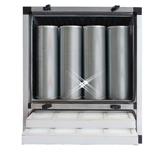 compacte geurfilterkast 1500 m3/h – zonder motor