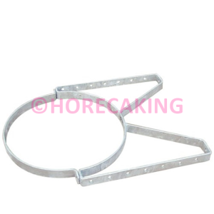 Muurbeugel voor buis 200 mm