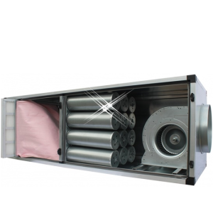 stalen geurfilterkast 1500 m3/h