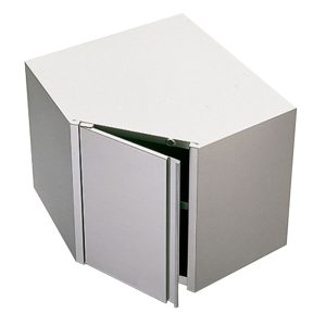 Wall cupboard angle 90°