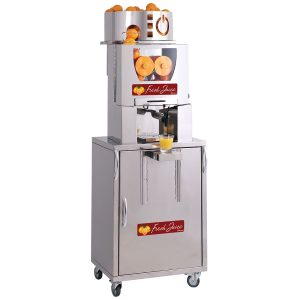 Automatic citrus press - self service - on cupboard